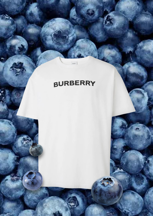 Burberry 'Black Front Logo' White Shirt - Check Description -
