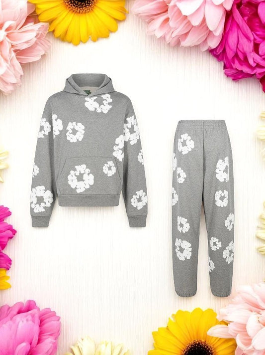 Denim Tears 'Grey Flower' Tracksuit