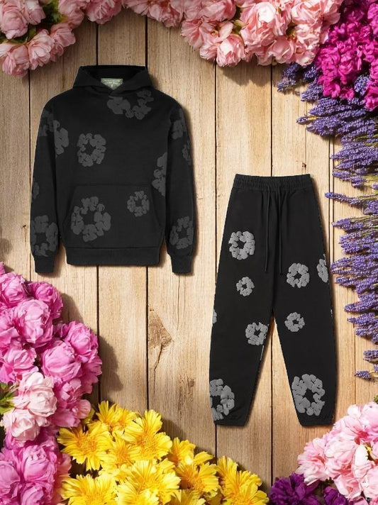 Denim Tears 'Black on Black' Tracksuit