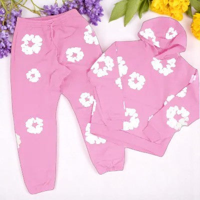 Denim Tears 'Pink Flower' Tracksuit
